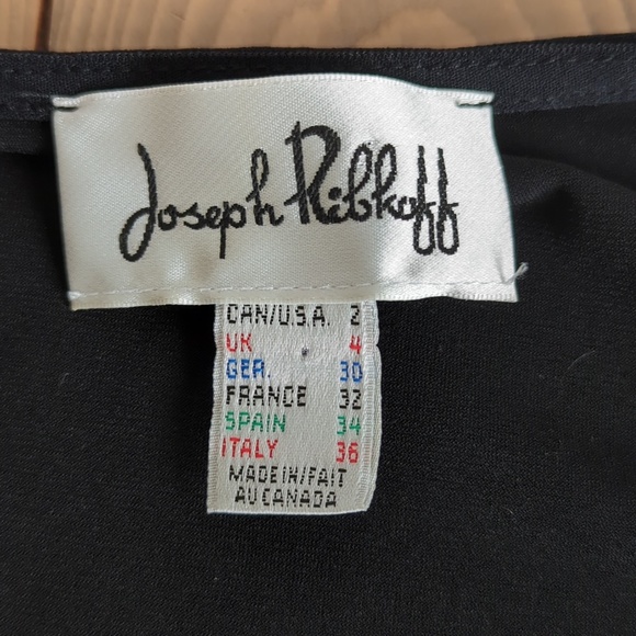 Joseph Ribkoff Black & White Polka Dot Fit & Flare Midi Dress Shrug Bolero - Picture 2 of 15